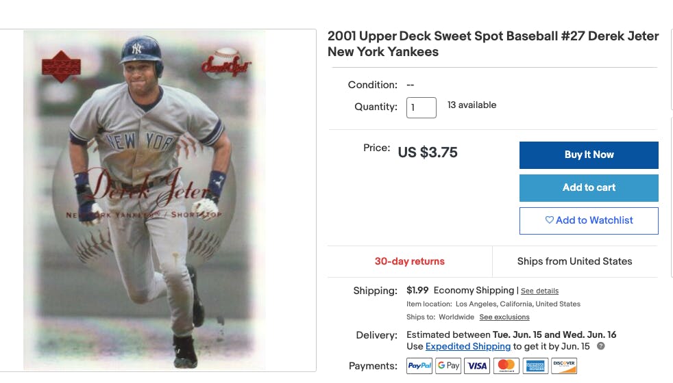 Derek Jeter Signed Pre Rookie Year OAL Baseball (BGS Encapsulated