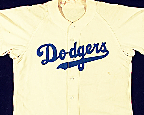 Image of a Jackie Robinson Jersey