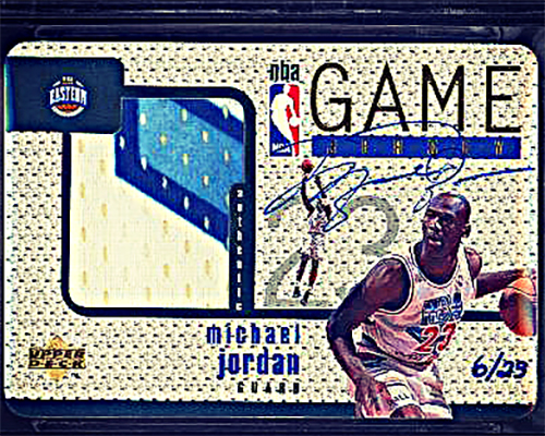 Image of a Jordan record card