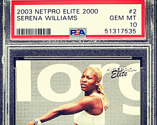 Image of a Serena Williams card