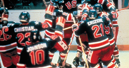 Mike Eruzione 21 Team USA Blue Hockey Jersey — BORIZ