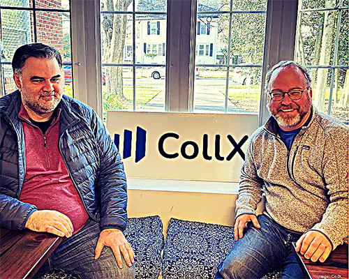 Image of the CollX team