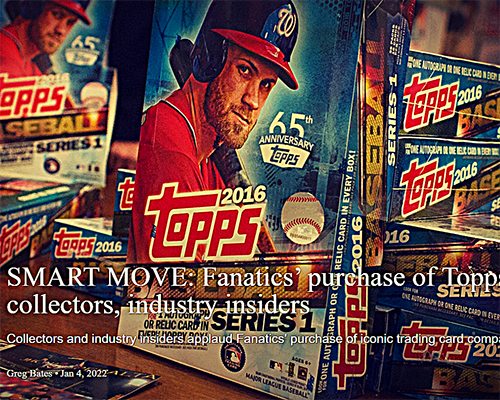 Image of a Topps Box
