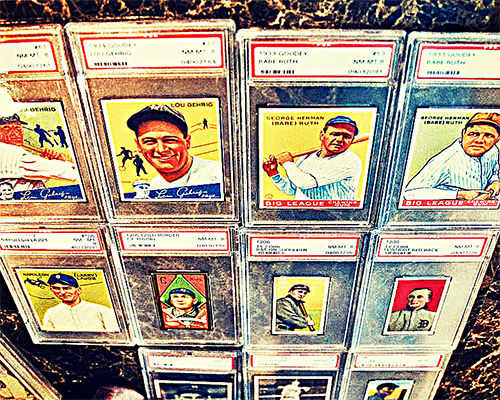 Image of Vintage Baseball Cards