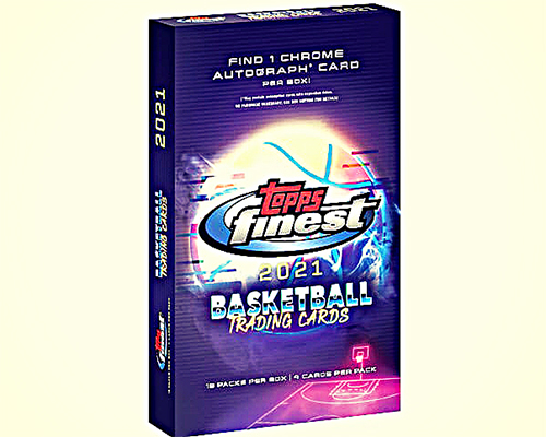 Image of 2021 Topps Finest Basketball box