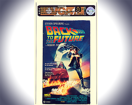 Image of a Back to the Future VHS