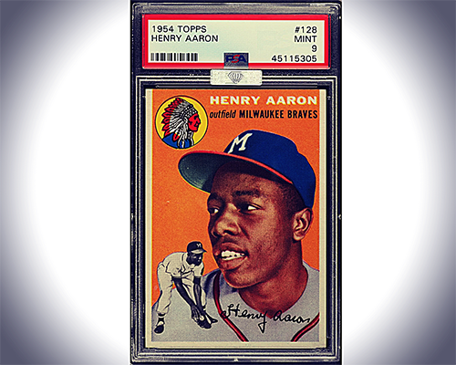 Image of Hank Aaron RC