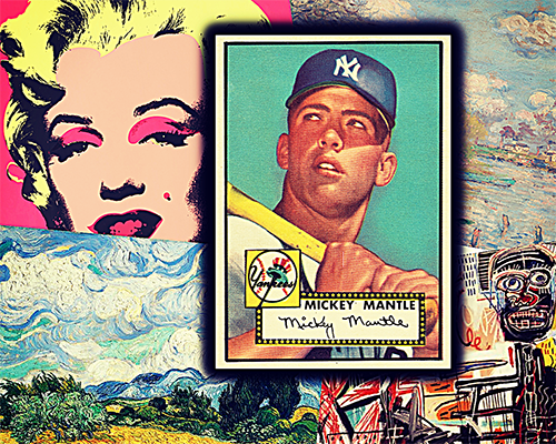 1952 Topps Mickey Mantle card sells for $12.6 million, shattering