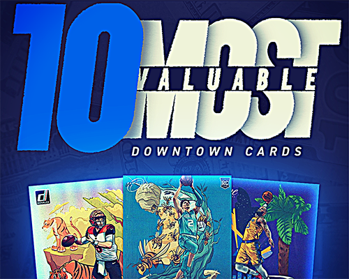 Image of Top Downtown card infographics