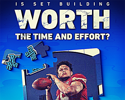 Image of a puzzle piece sports card