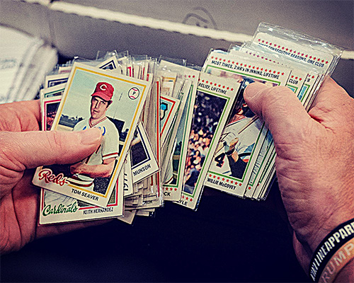 Image of baseball cards