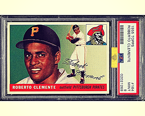 Image of Clemente rookie card