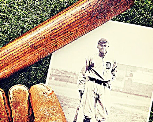 Image of Ty Cobb bat