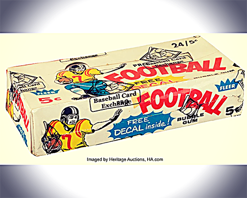 Image of a box of 1960 Fleer
