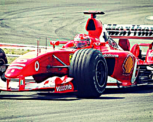 Image of Schumacher 2003 F1 Car